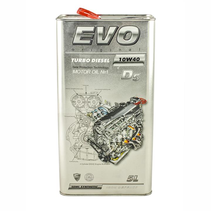 Масло моторное EVO D5 10W-40, 5 л