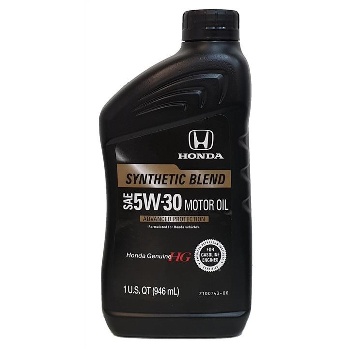 Масло моторное Honda Synthetic Blend 5W-30, 1 л (08798-9034)