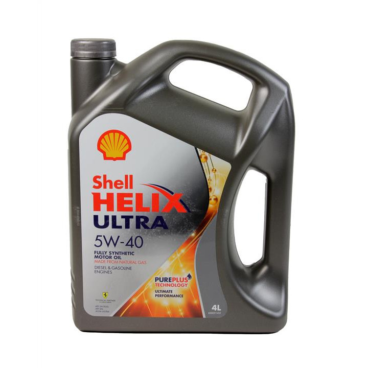 Масло моторное Shell Helix Ultra 5W-40, 4 л