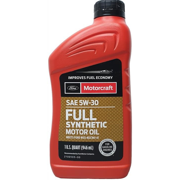 Масло моторное Motorcraft Full Synthetic Motor Oil 5W-30, 0,946 л