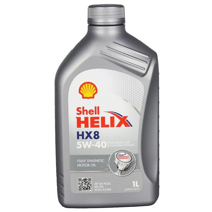 Масло моторное Shell Helix HX8 Synthetic 5W-40, 1 л