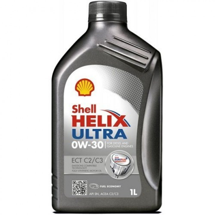 Масло моторное Shell Helix Ultra ECT C2/C3 0W-30, 1 л